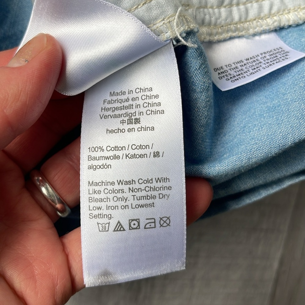 J. Crew chambray women’s skirt, size XS. - Picture 8 of 12